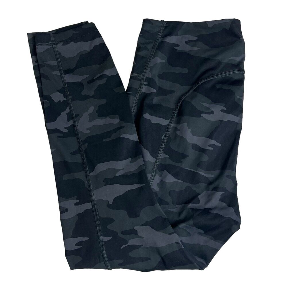 Athleta Womens Gray Camo Ultimate 7/8 Tight Medium‎